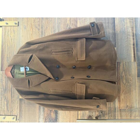 Todd Snyder Virgin Wool & Cashmere Blend  Lined Luxe Peacoat NWT $895 - Picture 2 of 10